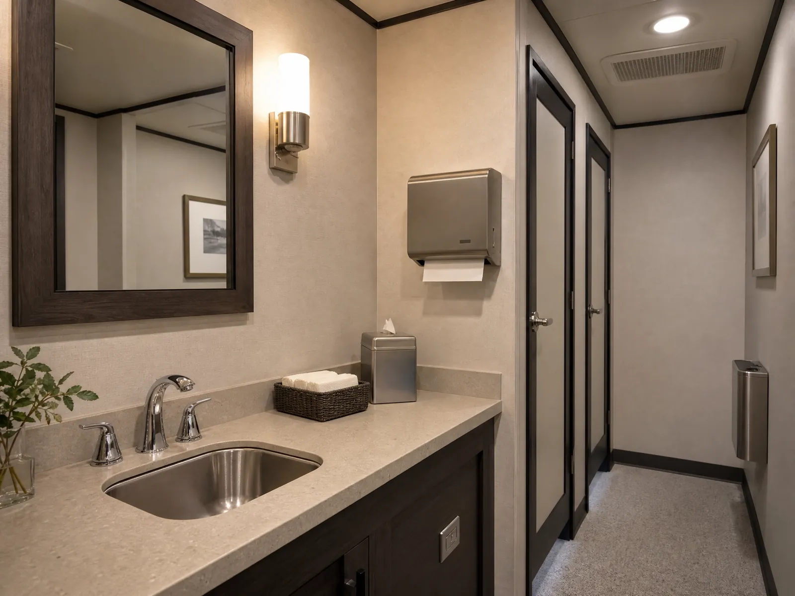 Event and gathering restroom planning